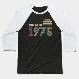 45th Birthday Gift Vintage 1975 Classic Men Women Baseball T-Shirt